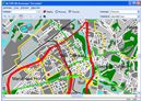 Automapa severomoravského regionu (Ostrava, Opava, Nový Jičín, Frýdek-Místek, Český Těšín, Havířov, Karviná, Bohumín) s podrobností ulic.