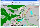 Regionální automapa Podkrušnohoří (Ústí nad Labem, Děčín, Teplice, Most, Litvínov, Chomutov, Žatec, Louny, Lovosice, Litoměřice) s podrobností ulic.
