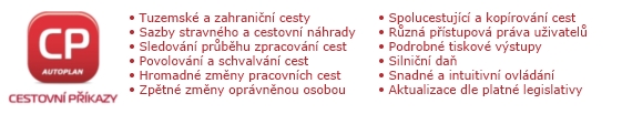 Cestovní příkazy, cestovní náhrady, stravné, tuzemské a zahraniční cesty, povolování a schvalování cest