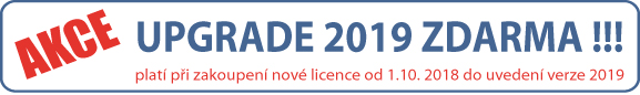AKCE UPGRADE 2019 ZDARMA
