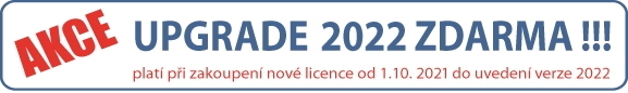 AKCE UPGRADE 2022 ZDARMA!!!